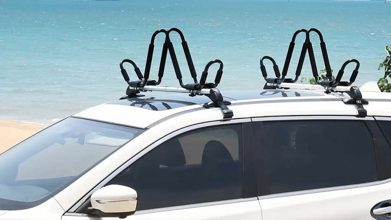 Effortless Kayak Transport: Discover the Durability and Convenience of the Leader Accessories EverShine Folding Kayak Rack