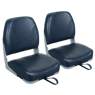 Buy navy 【NEW ARRIVALS】A Pair of New Low Back Folding Boat Seats (2 seats)