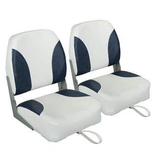 【NEW ARRIVALS】A Pair of New Low Back Folding Boat Seats (2 seats)