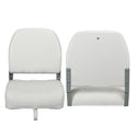 【NEW ARRIVALS】A Pair of New Low Back Folding Boat Seats (2 seats)