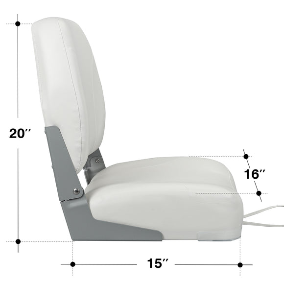 Low Back Folding Boat Seats ( 2 seats )