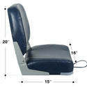 【NEW ARRIVALS】A Pair of New Low Back Folding Boat Seats (2 seats)