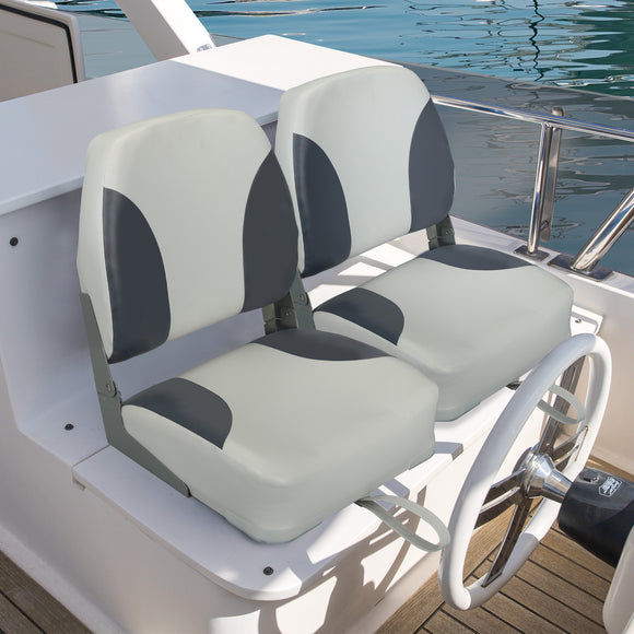 Low Back Folding Boat Seats ( 2 seats )