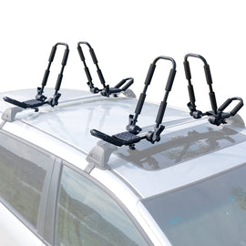 Leader Accessories EverShine Folding Kayak Rack 4 PCS/Set J Bar Up To 100lbs - 0