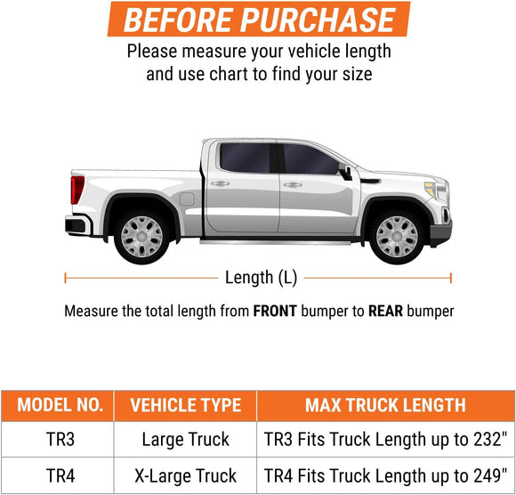 Armor All Heavy Duty Waterproof All-Weather Full-Size Truck Cover