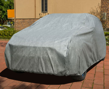 All-Weather Waterproof SUV Cover – 7-Layer Non-Woven Cotton, Full Exterior Protection from Snow, Rain, Sun & Winter Conditions - 0