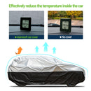 Ultimate Plus SUV Cover – Aluminum with Soft Cotton Fleece Lining, Windproof Tie-Down Straps for Secure Fit-2