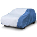 Hyvek All Weather Waterproof SUV Cover Breathable and UV Protection White/Blue-1