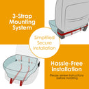 Colton Heavy Duty Truck Seat Covers for Front Seats- Fits Full-Size SUV or Truck-5