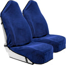 Terry Cloth Sweat Towel Seat Cover Carseat Towel Protector Waterproof Universal Fit for Car SUV Van Truck-7