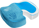 Gel Memory Foam Seat Cushion for Tailbone Pain Relief-6