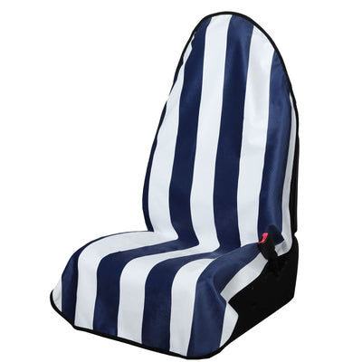 Buy blue-stripe Velvet Car Seat Covers Athletic Running Towel