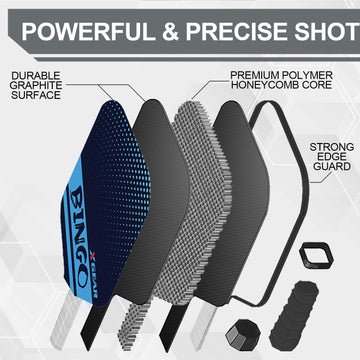 Lightweight Pickleball Paddle Set -BINGO - 0