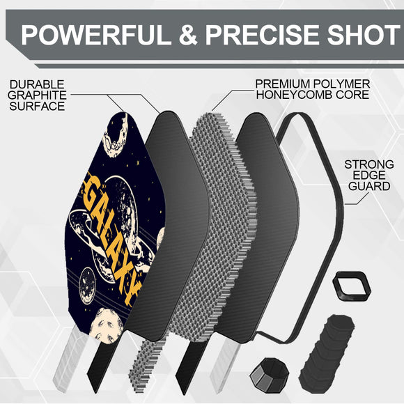 Lightweight Pickleball Paddle Set - Galaxy