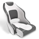 Premium Boat Seats | Two Tone Captain's Bucket Boat Seats-13