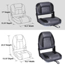 50" High Back Bass Boat Bench Seat-2