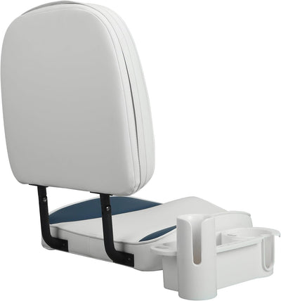 Low Back Folding Fishing Boat Seats with Caddy Organizer （1 seat) - 0