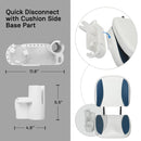 Low Back Folding Fishing Boat Seats with Caddy Organizer （1 seat)-4