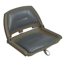 Folding Molded Padded Boat Seat – Comfortable Fishing Seat with Backrest （ 1 seat ）-1