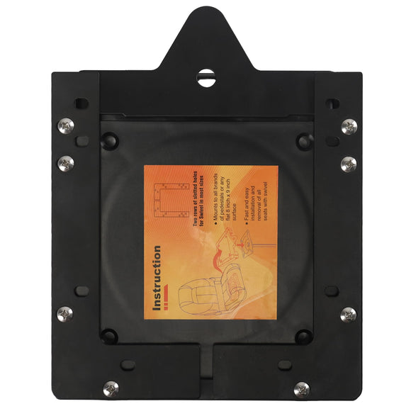 Quick Disconnect Boat Seat Mount with 360° Swivel Plate,1 Set