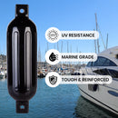 Oval Shape Twin Eye Ribbed Boat Fender  (4pcs/set)-5