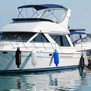 Oval Shape Twin Eye Ribbed Boat Fender  (4pcs/set)-7