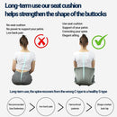 Ergonomic Chair Seat Cushion Back Support for Car Driving, Office Chair-4