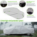 HYVEK™ Truck Cover Waterproof All-Weather Outdoor Pickup Cover with Zipper-4