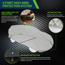 Carbon Fiber Luxury All Weather Protection Hatchback Covers Hatch H2 166"-175"-4