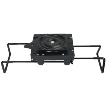 Boat Seat Mount Clamp On Base with Swivel Quick Release Adjustable 7.5-18Inch Heavy Duty for Jon Boats, No Tools Needed