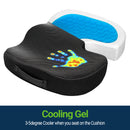 Gel Memory Foam Seat Cushion for Tailbone Pain Relief-9
