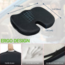 Gel Memory Foam Seat Cushion for Tailbone Pain Relief-11
