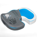 Gel Memory Foam Seat Cushion for Tailbone Pain Relief-2