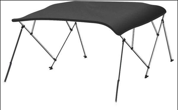 Replacement Canvas Cover for 3 Bow and 4 Bow Bimini Top (Canvas Cover Only Without Frame)