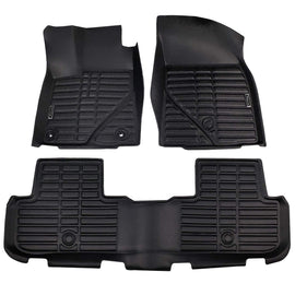 Floor Mat Liner, Toyota Highlander 2015-2019 Front and Rear Seat 3pc