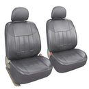 Faux Leather Car Seat Covers (Set of 2) - Universal Fit Cars SUV Trucks-4