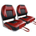 Black/Red-2 seats