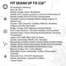 Basic Guard Universal Fit Sedan Car Cover – 3-Layer Non-Woven Fabric for All-Weather Protection-9