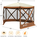 Gazebo Tent Pop Up Canopy Instant Screen House HUB SCREEN HOUSE-2
