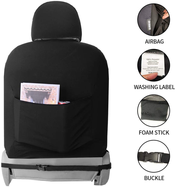 2 Car Front Seat Covers