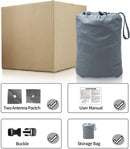 Basic Guard Universal Fit Sedan Car Cover – 3-Layer Non-Woven Fabric for All-Weather Protection-2