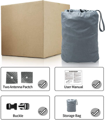 Basic Guard Universal Fit Sedan Car Cover – 3-Layer Non-Woven Fabric for All-Weather Protection - 0