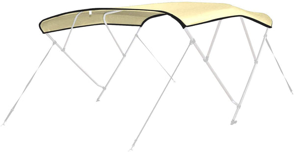 Replacement Canvas Cover for 3 Bow and 4 Bow Bimini Top (Canvas Cover Only Without Frame)