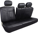 Faux Leather Car Seat Covers Full Set-8
