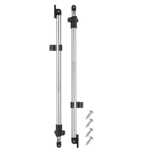 Adjustable Bimini Rear Support Poles Universal Marine Grade Aluminum Pole 1” Diameter