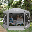 Gazebo Tent Pop Up Canopy Instant Screen House HUB SCREEN HOUSE-4