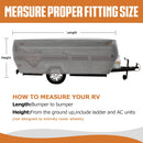 Pop up Folding Camper Cover RV Trailer-6