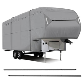 EASY SETUP 5th Wheel RV Cover GRAY