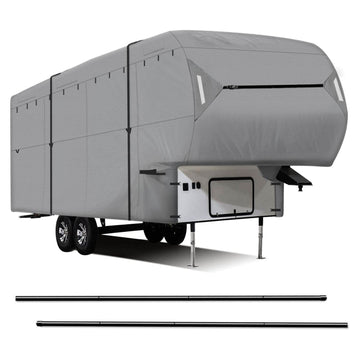 EASY SETUP 5th Wheel RV Cover GRAY