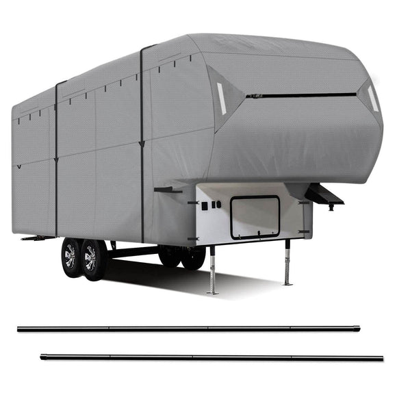 EASY SETUP 5th Wheel RV Cover GRAY